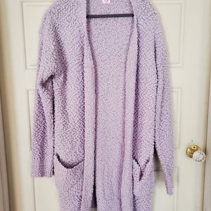 💎Avery LAVENDER Popcorn Cardigan